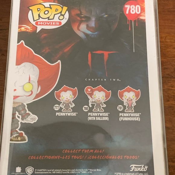 Pennywise Funko Pop with Balloon - Picture 3 of 5